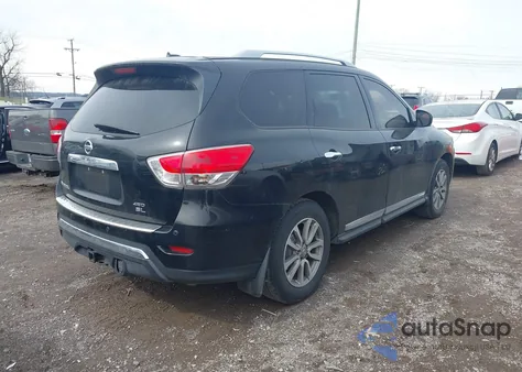 2015 Nissan Pathfinder Sl из США, поврежденный, VIN 5N1AR2MM5FC626133
